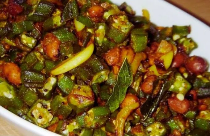 मूंगफली और भिंडी की स्वादिष्ट सब्जी -Moongfali Bhindi Sabji Recipe