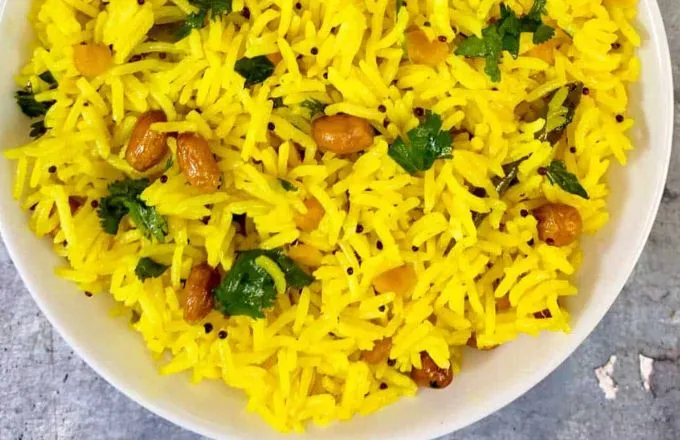इस प्रकार चटपटा लेमन राइस बनाओगे तो सब लोग कहेंगे Very Nice - Lemon Rice Recipe Hindi